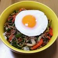 まーさんれなさん's cooksnap of when they made 豆苗と挽肉のまぜまぜ丼.