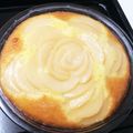 えりっっこ's cooksnap of when they made ✿簡単混ぜるだけ✿桃のタルト型ケーキ✿.