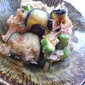oBsession's cooksnap of when they made ナスとオクラのおかか醤油♪.