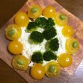 maruru-nn's cooksnap of when they made サラダでハッピーバースデー☆ブロver♪.