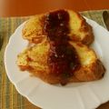 t-house's cooksnap of when they made 本場の味フランスパンdeフレンチトースト.