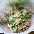 モコ119's cooksnap of when they made 大根と水菜とかにかまのマヨポンサラダ.