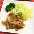 Aprikoose's cooksnap of when they made マーマレードで作る大人の生姜焼き.