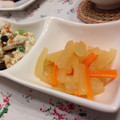 ミニオレンジ☆'s cooksnap of when they made 母の味♡大根とにんじんの【きんちゃん煮】.