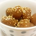 buncho6's cooksnap of when they made こんにゃくのごま炒め.