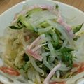 きく星's cooksnap of when they made モヤシと大葉のサラダ.