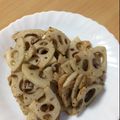 オタンコシェフ's cooksnap of when they made レンコンアンチョビチーズ焼き.