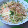 トマメガネ's cooksnap of when they made とり皮ときゅうりのピリ辛そうめん.