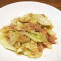 みじんこぱらだいす's cooksnap of when they made すぐ出来る！めんつゆでキャベツとツナ炒め.