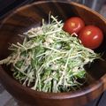KY328's cooksnap of when they made 3ステップで完成！水菜のツナマヨサラダ。.