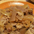 リラックマ ラブ's cooksnap of when they made 豚肉とこんにゃくの甘辛炒め.