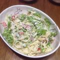 グッドなドッグ's cooksnap of when they made 食卓の彩り要員♪せんスパサラダ！.