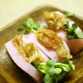 maruru-nn's cooksnap of when they made お弁当やおつまみに！かまぼこの梅肉はさみ.