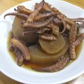 まりっぺぽん's cooksnap of when they made 定番！味がしみ～た大根といかの煮物.