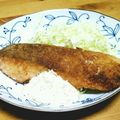 どんがらがっしゃっん's cooksnap of when they made 鮭の焼きフライ♡.
