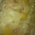 ごんべい君's cooksnap of when they made 塩鮭と新玉ねぎのピザ風ホイル蒸し.