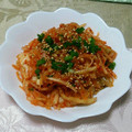 winter12's cooksnap of when they made 簡単すぎる！大根のキムチ和え♪.