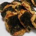 kokakokko's cooksnap of when they made 海苔風味の鶏つくね焼き.