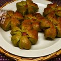 rantana's cooksnap of when they made 桜咲く＊抹茶桜あんぱん＊お花見にも.