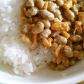 柳さき's cooksnap of when they made 柿の種納豆ごはん.