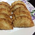 レモンちゃん♡'s cooksnap of when they made えびとチーズとコーンの揚げ餃子.