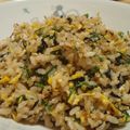 ニコニコ母さん's cooksnap of when they made ひじきとかぶの葉の和風チャーハン.