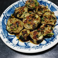 碧きりん's cooksnap of when they made 餃子のタネの残りを活用！肉ナス焼き.