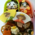 マーミーまま's cooksnap of when they made 簡単！可愛い♪キャラ弁当♪ひな祭りだよ♪.