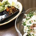 riorena117's cooksnap of when they made うどのごまマヨサラダ.