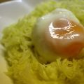maruru-nn's cooksnap of when they made 千切りキャベツの巣ごもり.
