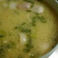 maruru-nn's cooksnap of when they made ベーコンとネギの味噌汁.
