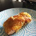 ムアMua's cooksnap of when they made 鮭のムニエル☆カリカリじゃが芋衣.