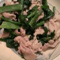 チューリップレッド's cooksnap of when they made 息子が喜ぶ☆豚ほうれん草のマヨ炒め？？.