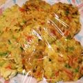 キャロやん's cooksnap of when they made 簡単！豆腐とカニカマのミニお好み焼き.
