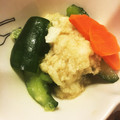 Mieまま's cooksnap of when they made 箸がススム！きゅうりのとろ〜りとろろがけ.