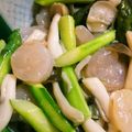 さえみゆ's cooksnap of when they made えびとアスパラの炒め物.