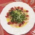 Aprikoose's cooksnap of when they made ５分で簡単　真鯛のカルパッチョ.