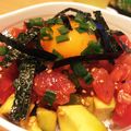 クックRXP21I☆'s cooksnap of when they made マグロとアボカドのユッケ丼.