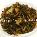 papikun's cooksnap of when they made ひじきとじゃがいもの煮物.