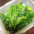ｔ＊m's cooksnap of when they made 子供のお気に入り♪ほうれん草のおひたし.