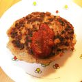 けろじゃん's cooksnap of when they made やさしいチーズインハンバーグの作り方.