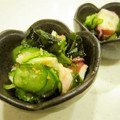 とーみママ's cooksnap of when they made たこ*きゅうり*わかめの酢の物.