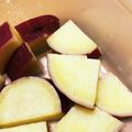 micchily's cooksnap of when they made ✩さつまいものレモン煮✩.