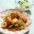 ❤和くんのお嫁さん❤'s cooksnap of when they made レンジで簡単ごぼうのきんぴら.