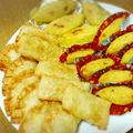 あーぽん27's cooksnap of when they made 簡単☆餃子の皮でさつまいもとチーズ包み.
