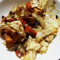 かほたくhy's cooksnap of when they made 厚揚げとキャベツの味噌いため.