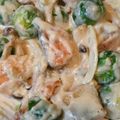 賽銭箱's cooksnap of when they made 芽キャベツとサーモンのクリーム煮.