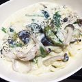 クックQPYBD3☆'s cooksnap of when they made 生クリーム不要☆豆乳でカルボナーラ.