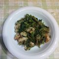 オレンジリング's cooksnap of when they made ☆菜の花と鶏肉の香味炒め☆.