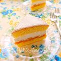 YUH♡ママ's cooksnap of when they made かぼちゃクリームケーキ.